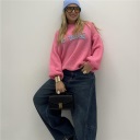 maglione con scritta ricamata no vabbe